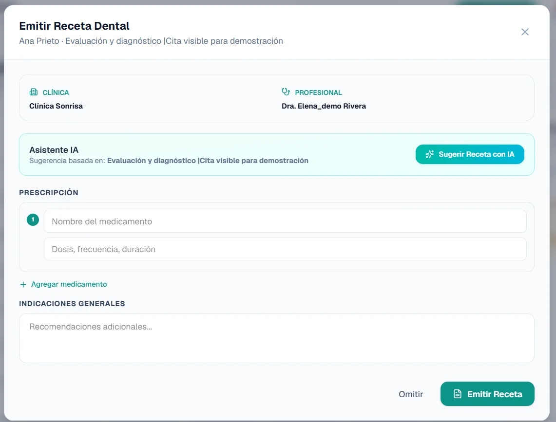 Sugerencia de receta